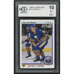 1990-91 Upper Deck #24 Alexander Mogilny RC (BCCG 10)