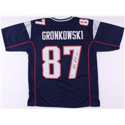 Rob Gronkowski Signed Patriots Jersey (Beckett COA)