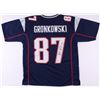 Image 1 : Rob Gronkowski Signed Patriots Jersey (Beckett COA)