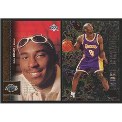 Lot of (2) Kobe Bryan Basketball Cards with 1996-97 Upper Deck #58  1996-97 Metal #181