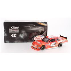 Kyle Larson Signed 2015 #42 ENEOS 1:24 LE Premium Action Diecast Car (PA COA)