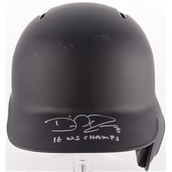 David Ross Signed Rawlings Authentic Batting Helmet Inscribed "16 WS Champs" (Schwartz COA)