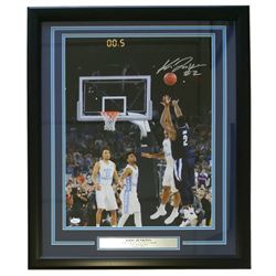 Kris Jenkins Signed Villanova Wildcats 22x27 Custom Framed Photo Display (JSA COA)