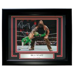 Bray Wyatt Signed WWE 13x16 Custom Framed Photo Display (SI COA)