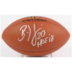 Brian Dawkins Signed NFL Football Inscribed "HOF 18" (Beckett COA)