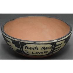 SANTO DOMINGO POTTERY BOWL (LOVATO)