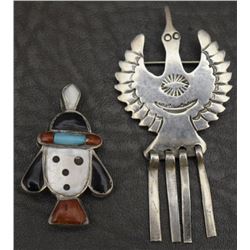 TWO PUEBLO PINS