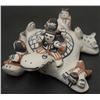 Image 10 : COCHITI POTTERY TURTLE (SNOWFLAKE FLOWER)