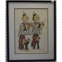 HOPI PAINTING (SUMATZKUKU)