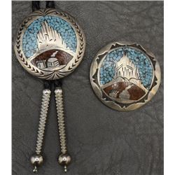 NAVAJO BOLO AND PIN