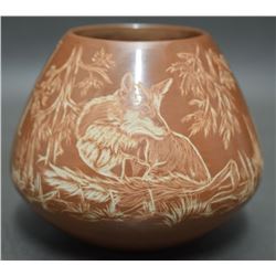 SANTA CLARA POTTERY BOWL (NARANJO)