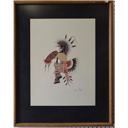 KIOWA PAINTING (BIG BOW)