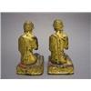 Image 4 : Thailand 19th C. Gilt Bronze Figures