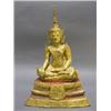 Image 1 : Thailand 19th C. Gilt Bronze Buddha