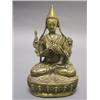 Image 1 : Tibet 18th C. Bronze Seated Lama