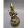 Image 4 : Tibet 18th C. Bronze Seated Lama
