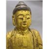 Image 2 : Korean 19th C. Gilt Wooden Buddha