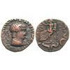 Image 1 : ANCIENT INDO-GREEK Kingdom Hermaios .  90-70 B.C. AE tetradrachm - neat type!