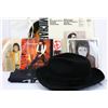 Image 1 : Michael Jackson Signed Stage Worn Black Fedora