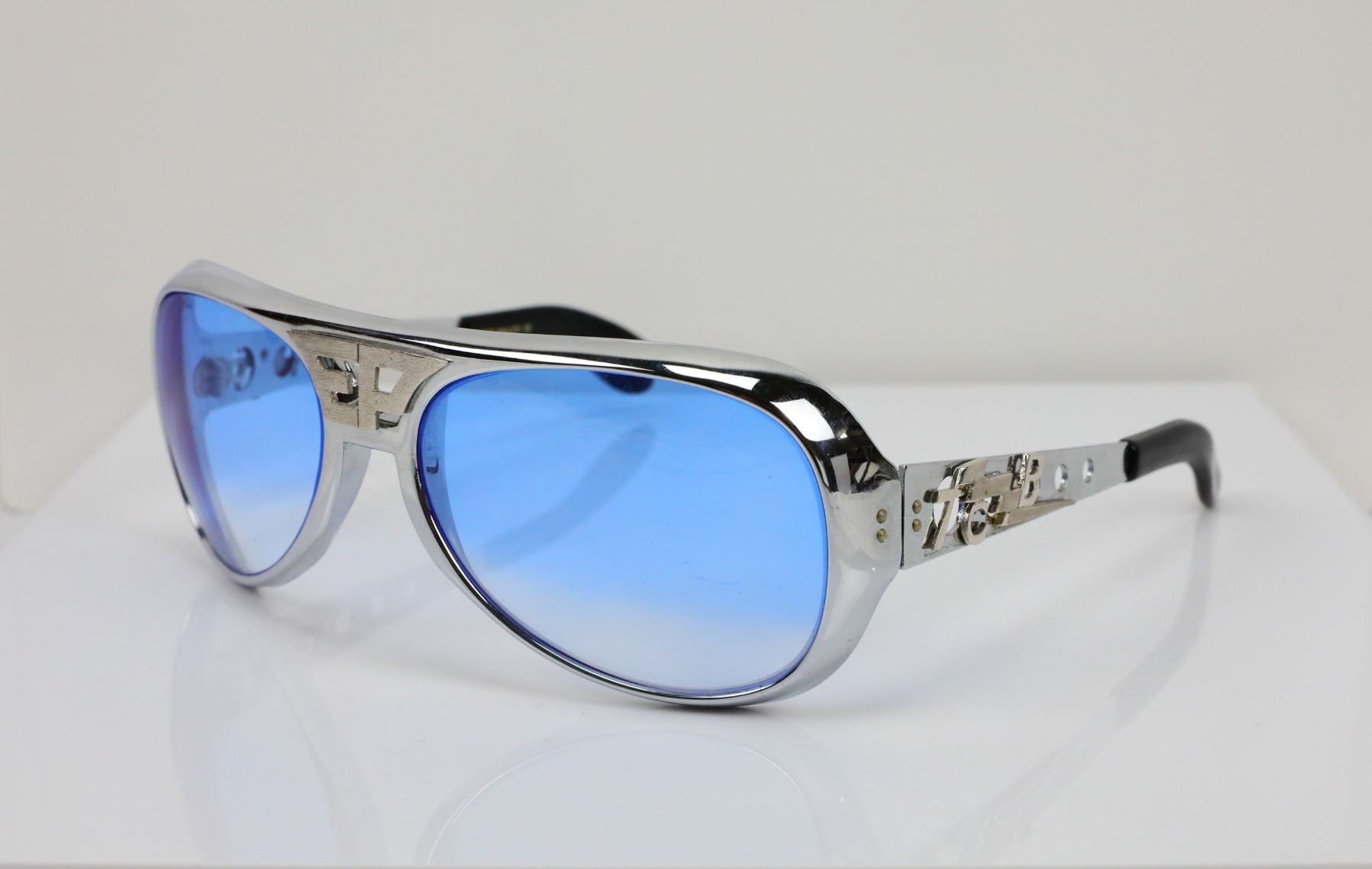Elvis Presley's Personal 14K & Chrome Sunglasses