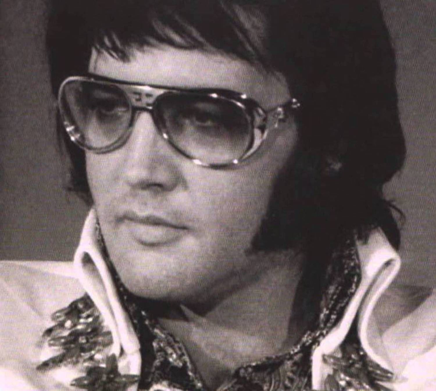 Elvis Presley's Personal 14K & Chrome Sunglasses