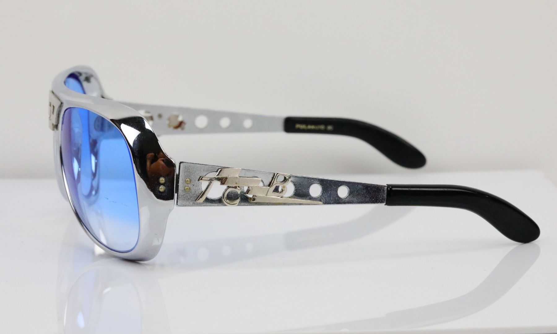 Elvis Presley's Personal 14K & Chrome Sunglasses