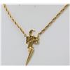 Image 3 : Elvis Presley 14K TCB Necklace Given to Bodyguard