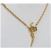 Image 4 : Elvis Presley 14K TCB Necklace Given to Bodyguard