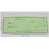 Image 1 : Elvis Presley's Partially Filled Check W/LOA