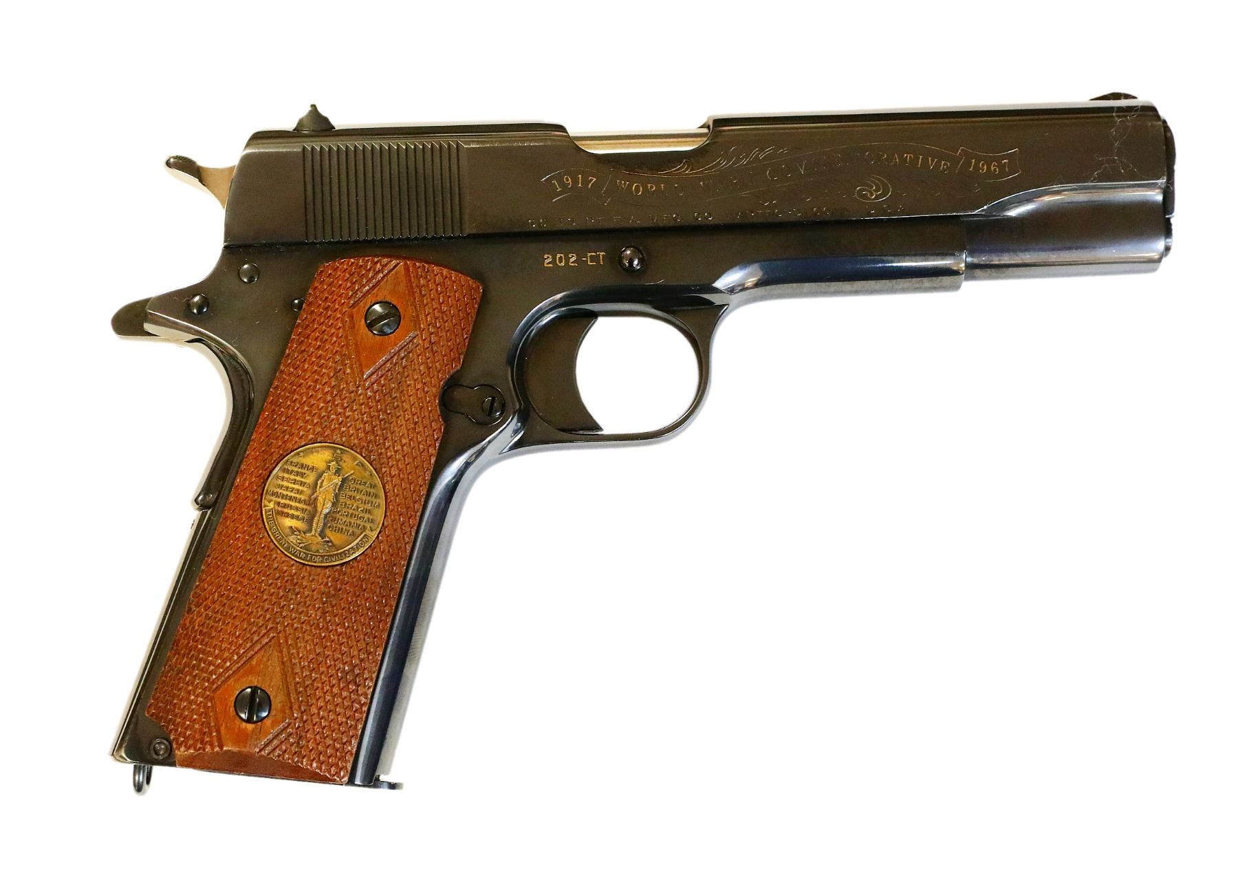 Elvis Presley s Colt 45 WWI Commemorative Pistol elvis-presley-s-colt-45-wwi-commemorative-pistol