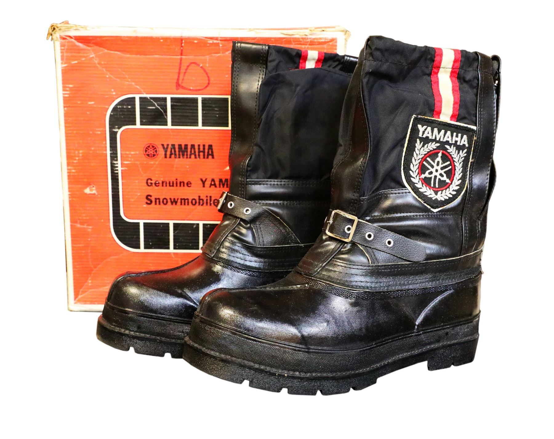Elvis Presley's Yamaha Snowmobile Boots W/Box