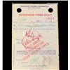 Image 2 : Elvis Presley Autograph From Set of "Loving You"