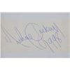 Image 2 : Michael Jackson Framed Cut Signature Dated 1998