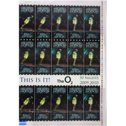 Michael Jackson This is It Tour Uncut Tickets