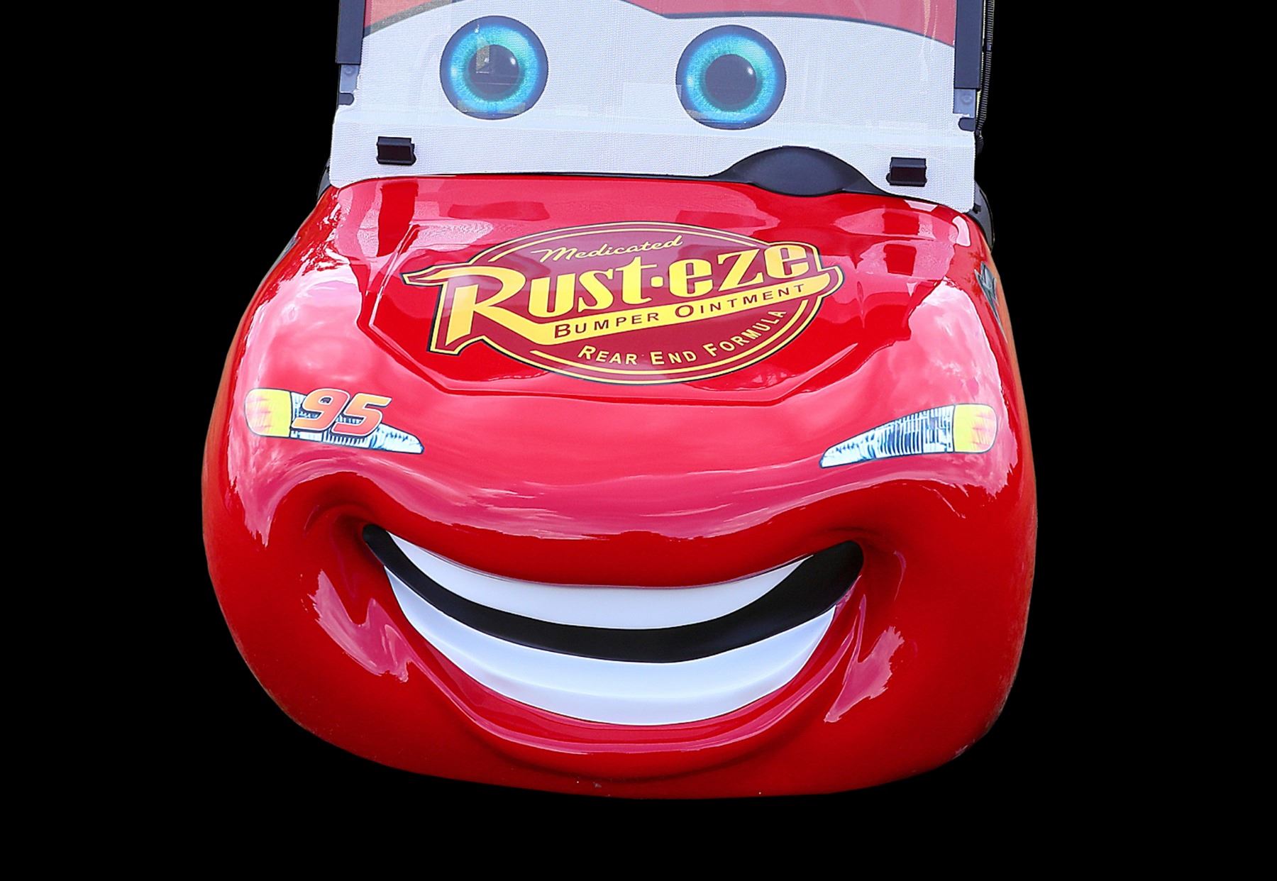 Lil' Lightning McQueen Custom EZGO RXV Golf Cart