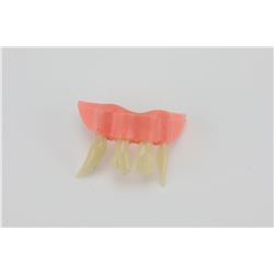 Vincent Price's Plastic Monster Teeth W/LOA
