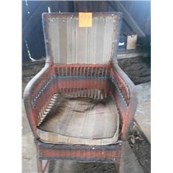 Antique Wicker Rocker
