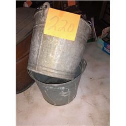 Galvanized Buckets