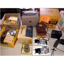 Vintage Movie Camera / Walkie-Talkie Lot