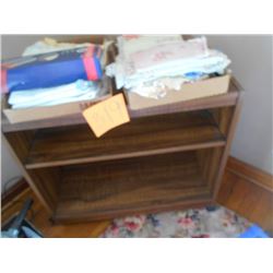 Asstd. Linens and Wooden Stand