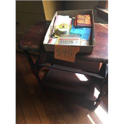 Wooden Stand, Old Hunting Licenses