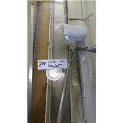 BUNDLE LOT: Shelf, 34 Pc Stainless Steel Racks