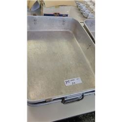 Large Aluminum Serving Tubs