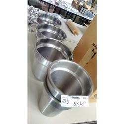 5 Stainless Steel Buffet Inserts