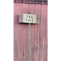Antique FOR SALE Sign