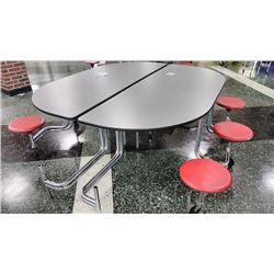 COMMERCIAL FOLDING CAFETERIA TABLE