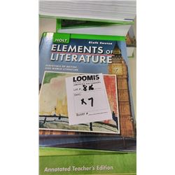 BUNDLE LOT: Language Textbooks (14)