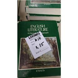 224 PC BUNDLE LOT: Assted. Textbooks, English Literature, Comp, Speech, Driver's Ed