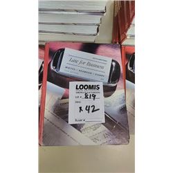 Law for Business Textbooks Ea