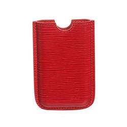 Louis Vuitton Red Epi Leather iPhone Holder Case